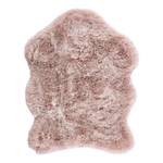 Deco dierenvel Lucia III geweven stof - Roze - 90 x 140 cm