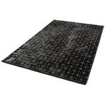 Tapis Sofia I Tissu mélangé - Anthracite - 133 x 190 cm