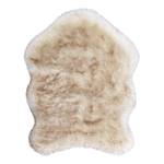 Deco dierenvel Lucia III geweven stof - Beige - 60 x 80 cm