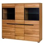 Highboard Loray II Eiche teilmassiv