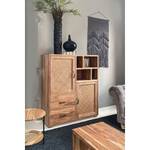 Highboard Valenton massief acaciahout/metaal