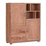 Highboard Valenton Akazie massiv / Rattan