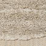 Tapis shaggy Live Nature I Fibres synthétiques - Gris sable