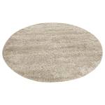 Tapis shaggy Live Nature I Fibres synthétiques - Gris sable