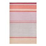 Laagpolig vloerkleed Cleft polyester - grijs/roze - 60 x 100 cm