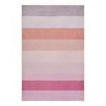 Laagpolig vloerkleed Clifton polyester - roze - 130 x 190 cm