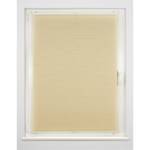 Store plissé sans perçage Save Polyester / Aluminium - Beige - 80 x 130 cm