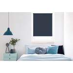 Klemmfix Rollo Win Blickdicht Polyester - Dunkelblau - 120 x 160 cm