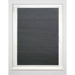 Store plissé sans perçage Save Polyester / Aluminium - Gris foncé - 120 x 130 cm