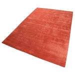 Tapis épais Loft Fibres synthétiques - Rouge brique - 70 x 140 cm