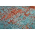 Kurzflorteppich Hot Spring Kunstfaser - Orange / Blaugrau - 120 x 170 cm