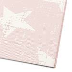 In-/Outdoorteppich Essenza III Polypropylen - Pink / Weiß