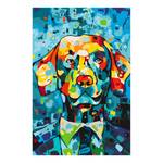 Peinture par numéro -  Chien Toile - Multicolore