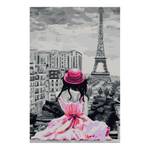 Malen nach Zahlen - Paris Leinwand - Pink