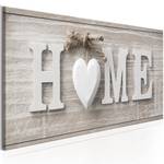 Afbeelding Beloved Home canvas - beige - 90 x 30 cm