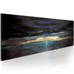 Afbeelding Na Elke Storm canvas - geel