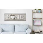 Afbeelding Beloved Home canvas - beige - 120 x 40 cm