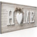 Afbeelding Beloved Home canvas - beige - 120 x 40 cm