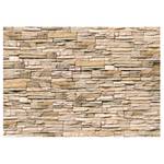 Fotobehang Decorative Stone premium vlies - beige - 400 x 280 cm