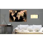 Afbeelding Planet Earth kurk - bruin - 90 x 60 cm