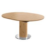 Table Binic I Imitation chêne noueux - Largeur : 110 cm - Chêne clair