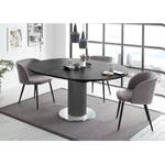 Table Binic I Céramique foncé - Largeur : 110 cm - Anthracite