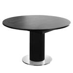 Table Binic I Céramique foncé - Largeur : 110 cm - Noir