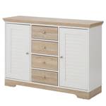 Kast Rebais wit/beige