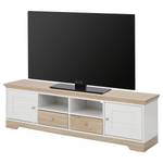 Tv-meubel Rebais II wit/beige