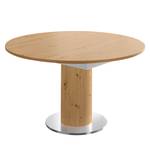 Table Binic II Imitation chêne noueux - Largeur : 130 cm - Chêne clair