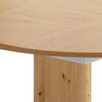 Table Binic II Imitation chêne noueux - Largeur : 130 cm - Chêne clair
