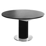 Table Binic II Céramique foncé - Largeur : 130 cm - Noir