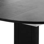 Table Binic II Céramique foncé - Largeur : 130 cm - Noir