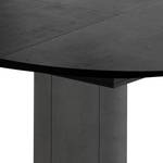 Table Binic I Noir - Largeur : 130 cm - Anthracite
