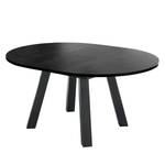 Table Bayas I Noir - Largeur : 130 cm - Anthracite