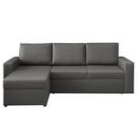 Ecksofa Blessy Webstoff - Grau