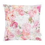 Coussin 6448 II Tissu mélangé - Rose - 48 x 48 cm