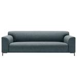 Sofa Lussant (3-Sitzer) Flachgewebe - Flachgewebe Shina: Taubengrau - Grau