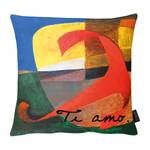 Coussin Tiamo Coton / Lin - Multicolore