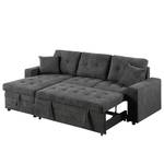 Ecksofa Luglon Webstoff - Anthrazit