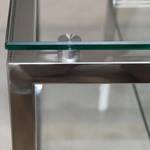 Table basse Pignan Verre / Acier inoxydable chromé