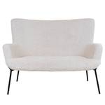 Sofa Bachy (2-Sitzer) Webstoff - Weiß