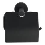 Porte papier toilette Bosio I Acier inoxydable - Noir