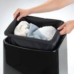 Wenko 2in1 Hocker Polyester - Schwarz