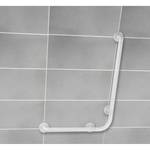 Wandhaltegriff Secura V (2er-Set) Aluminium / Kunststoff - Weiß