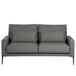 Sofa Garlin (2,5-Sitzer) Webstoff - Webstoff Sogol: Dunkelgrau
