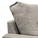 XXL-fauteuil Garlin geweven stof - Geweven stof Sogol: Grijs