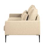 Sofa Garlin (3-Sitzer) Webstoff - Webstoff Sogol: Beige