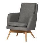 Fauteuil Farnay Tissu - Tissu Sogol: Gris foncé