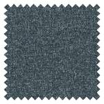 Gestoffeerde hocker Garlin geweven stof - Geweven stof Sogol: Donkerblauw